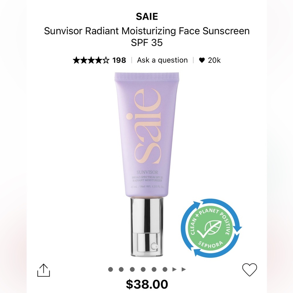 Saie Sunvisor Full Size New in Box